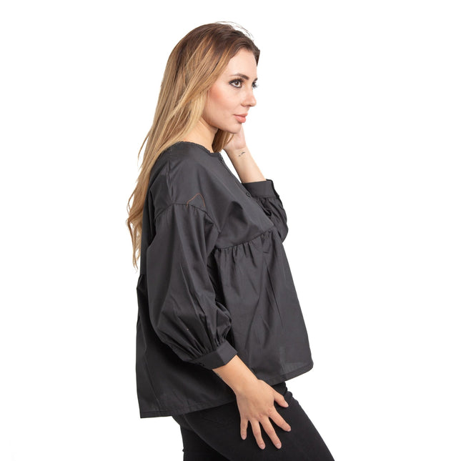 Blusa Jules - Negro - Tienda Nébula
