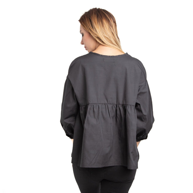 Blusa Jules - Negro - Tienda Nébula
