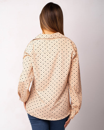 Blusa Kansu - Beige - Tienda Nébula