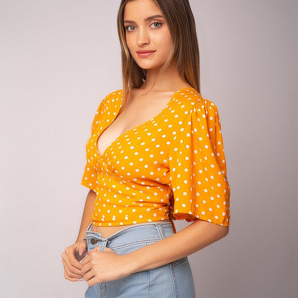 Blusa Katalina 2.0 - Mostaza - Tienda Nébula