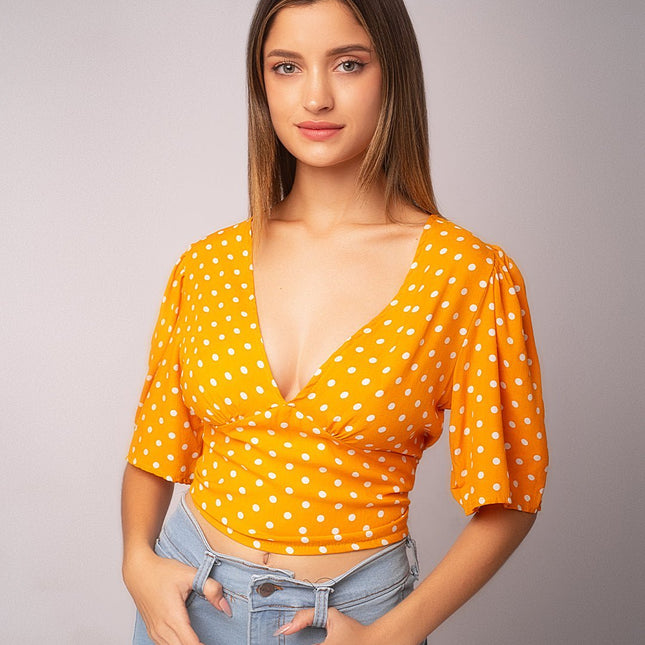 Blusa Katalina 2.0 - Mostaza - Tienda Nébula