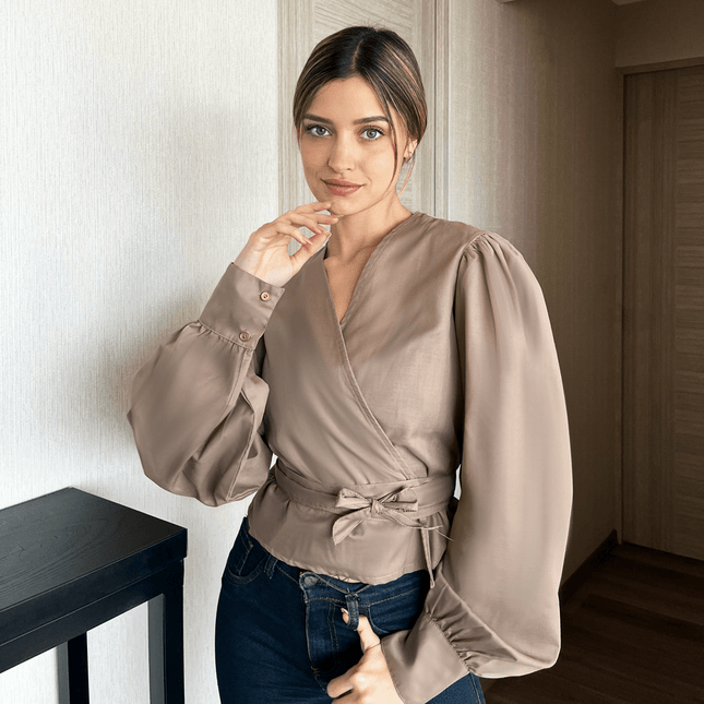 Blusa Katrina - Topo - Tienda Nébula