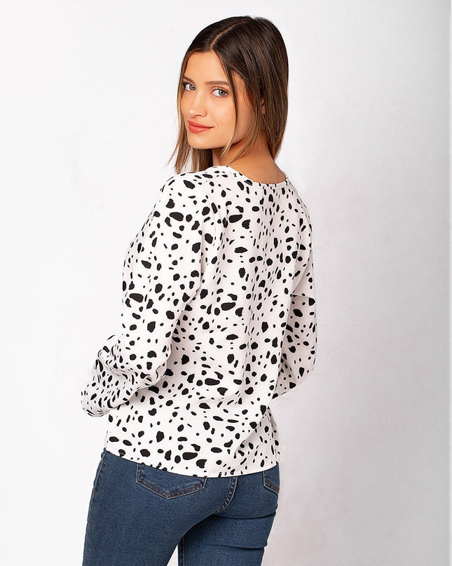Blusa Layza - Blanco - Tienda Nébula