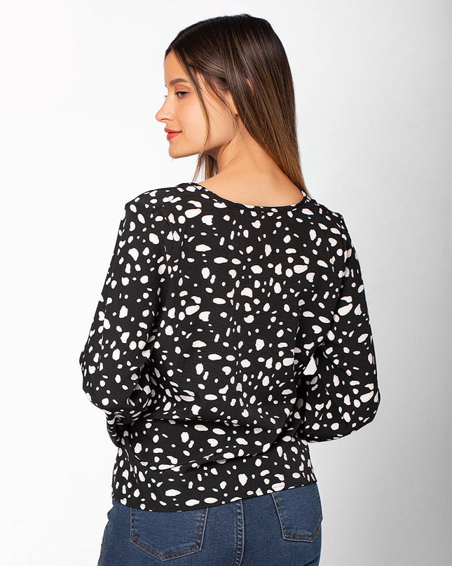 Blusa Layza - Negro - Tienda Nébula