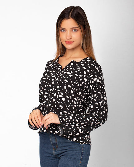Blusa Layza - Negro - Tienda Nébula