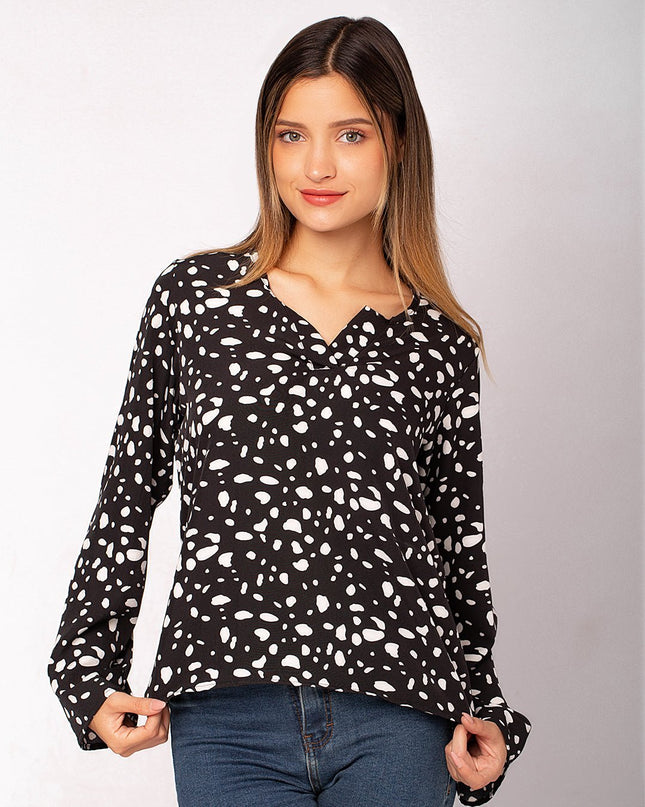 Blusa Layza - Negro - Tienda Nébula