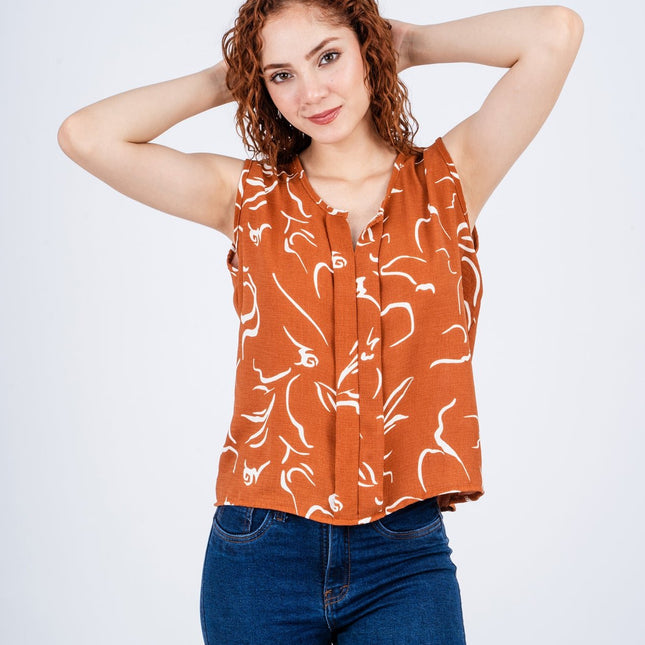 Blusa Liaf - Camel - Tienda Nébula