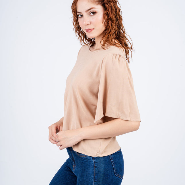 Blusa Lixa - Beige - Tienda Nébula