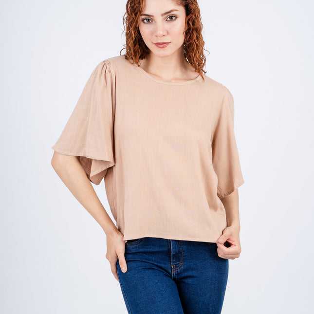 Blusa Lixa - Beige - Tienda Nébula