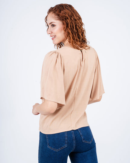 Blusa Lixa - Beige - Tienda Nébula