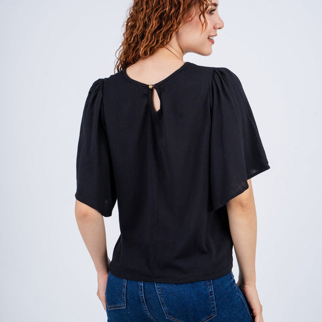 Blusa Lixa - Negro - Tienda Nébula