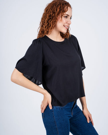 Blusa Lixa - Negro - Tienda Nébula