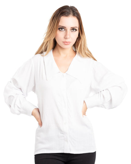Blusa Lu - Blanco - Tienda Nébula