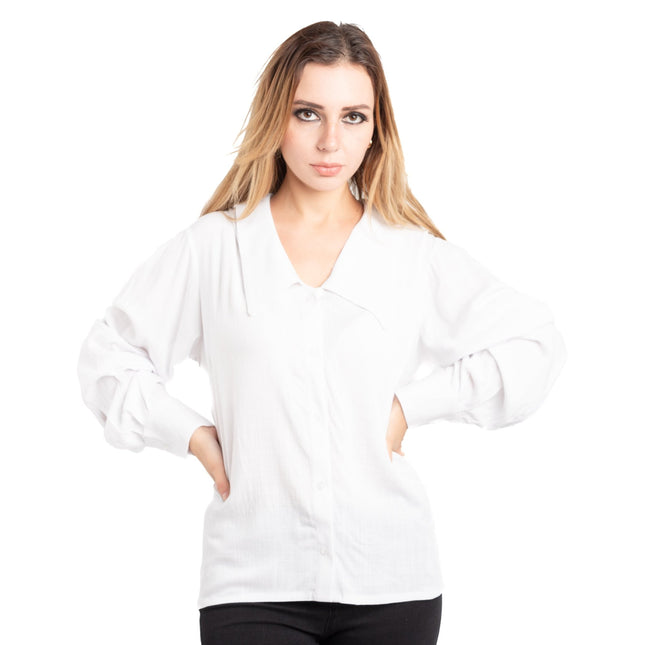 Blusa Lu - Blanco - Tienda Nébula