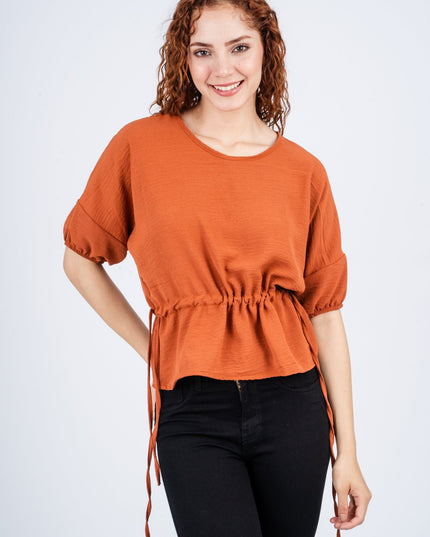 Blusa Madiany - Camel - Tienda Nébula