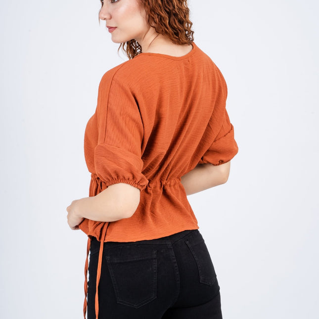 Blusa Madiany - Camel - Tienda Nébula