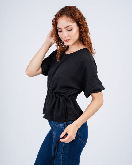 Blusa Madiany - Negro - Tienda Nébula