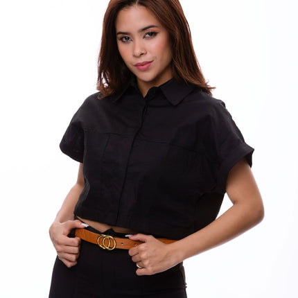 Blusa Murcia - Negro - Tienda Nébula