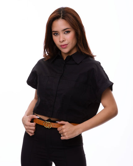 Blusa Murcia - Negro - Tienda Nébula
