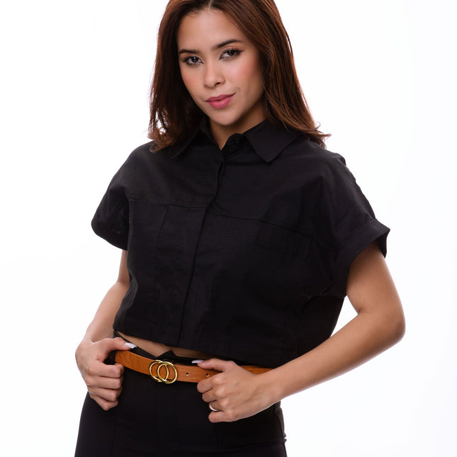 Blusa Murcia - Negro - Tienda Nébula