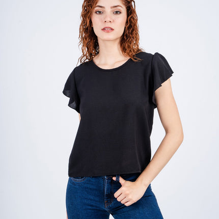 Blusa Nayell - Negro - Tienda Nébula