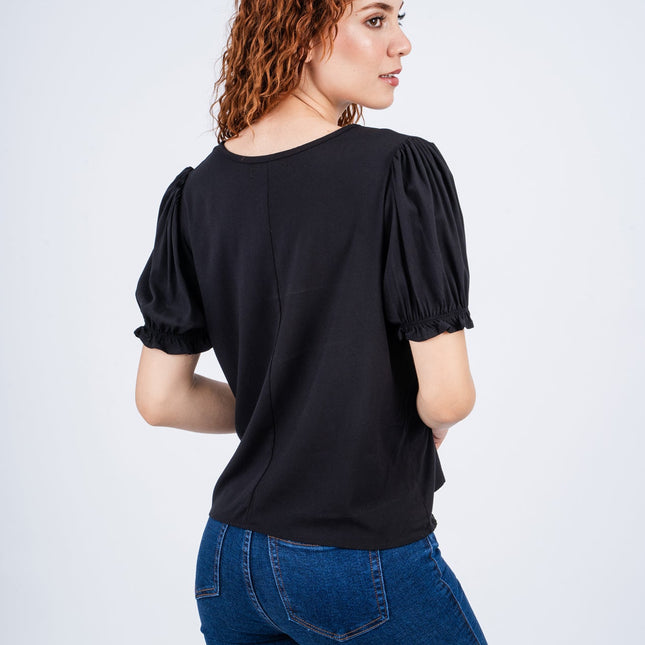 Blusa Raysi - Negro - Tienda Nébula