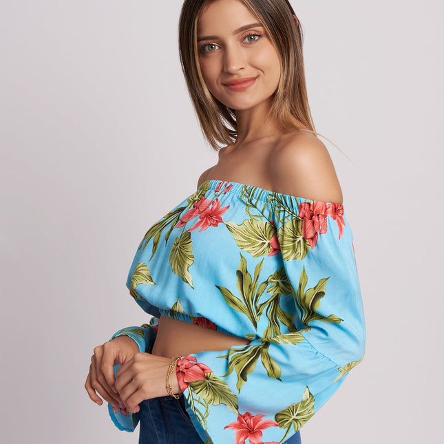 Blusa Rossa 3.0 - Celeste - Tienda Nébula