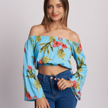 Blusa Rossa 3.0 - Celeste - Tienda Nébula