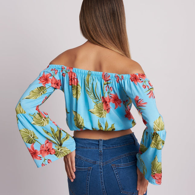 Blusa Rossa 3.0 - Celeste - Tienda Nébula