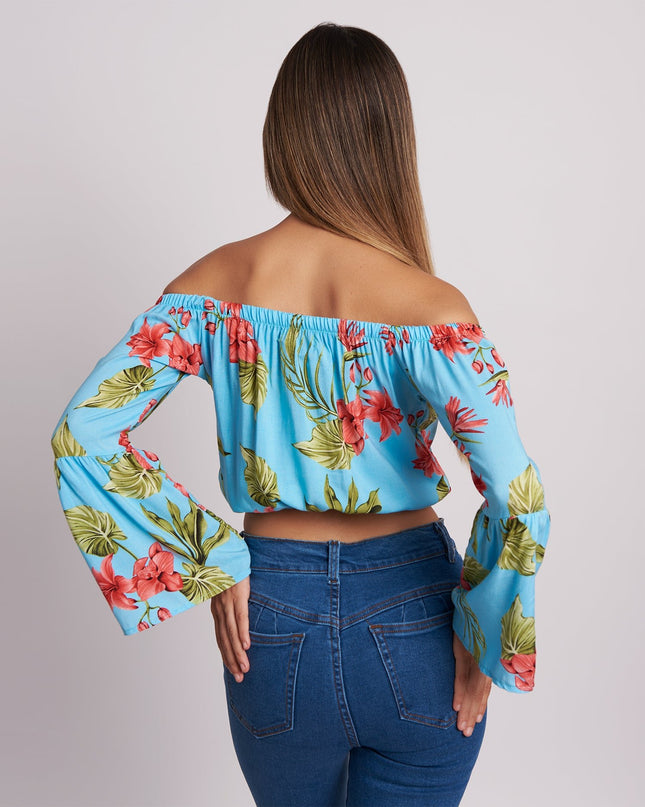 Blusa Rossa 3.0 - Celeste - Tienda Nébula