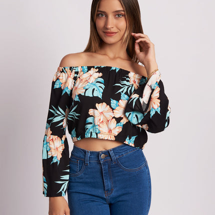 Blusa Rossa 3.0 - Negro - Tienda Nébula