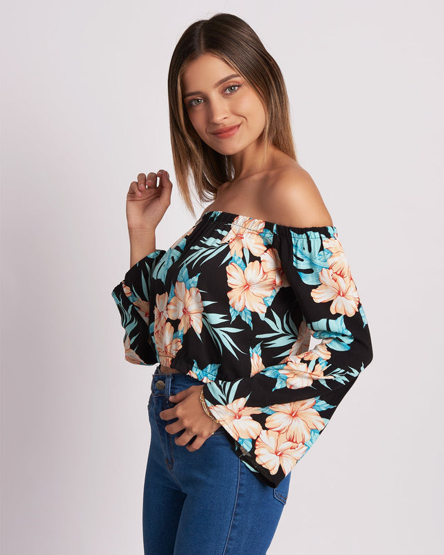 Blusa Rossa 3.0 - Negro - Tienda Nébula