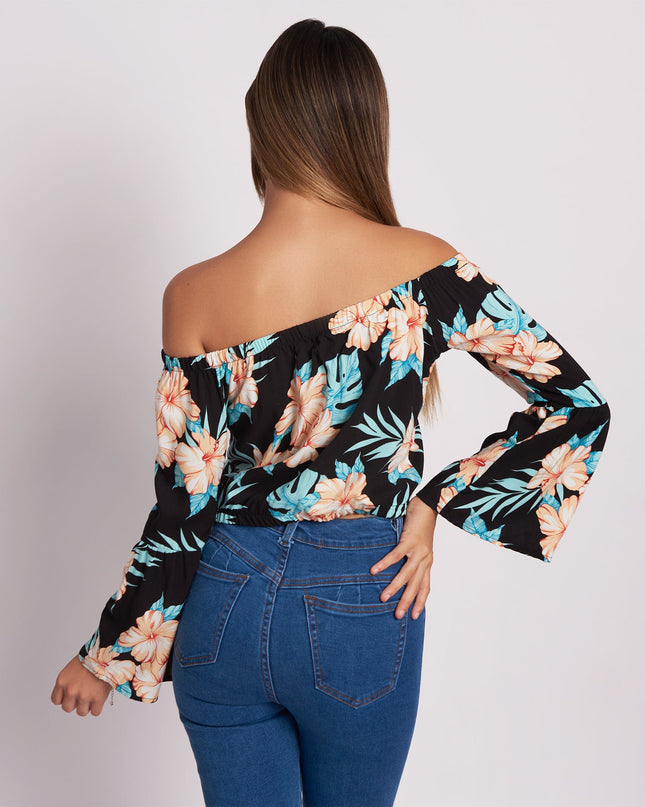 Blusa Rossa 3.0 - Negro - Tienda Nébula