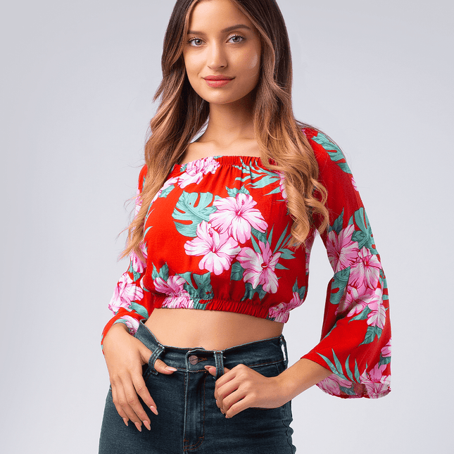 Blusa Rossa 3.0 - Rojo - Tienda Nébula