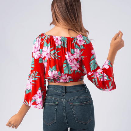 Blusa Rossa 3.0 - Rojo - Tienda Nébula