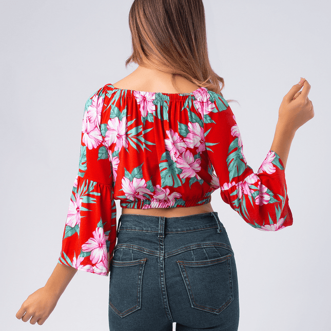 Blusa Rossa 3.0 - Rojo - Tienda Nébula