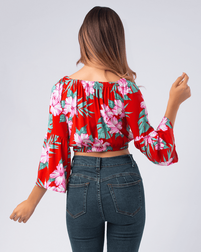 Blusa Rossa 3.0 - Rojo - Tienda Nébula