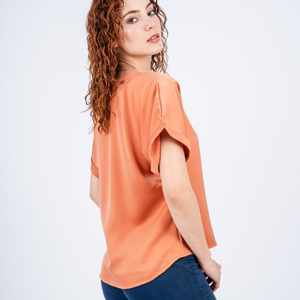 Blusa Shari - Ladrillo - Tienda Nébula