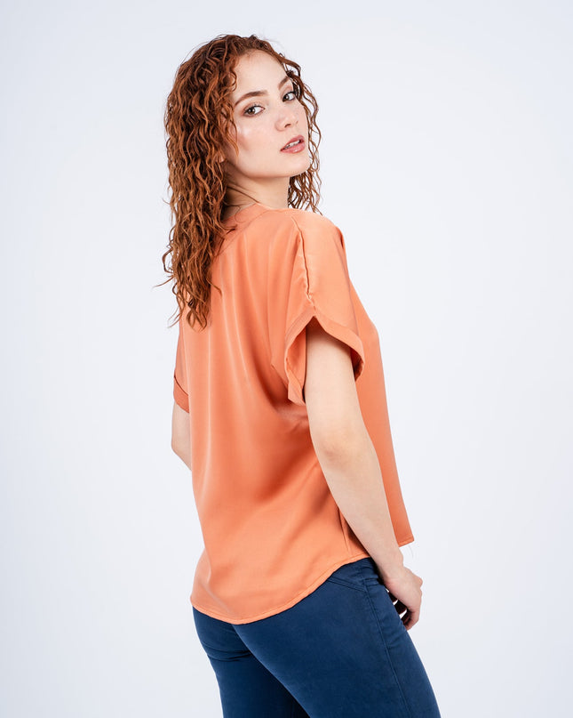 Blusa Shari - Ladrillo - Tienda Nébula