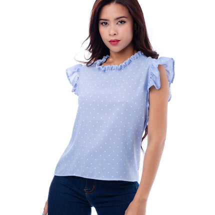Blusa Vianell - Celeste - Tienda Nébula