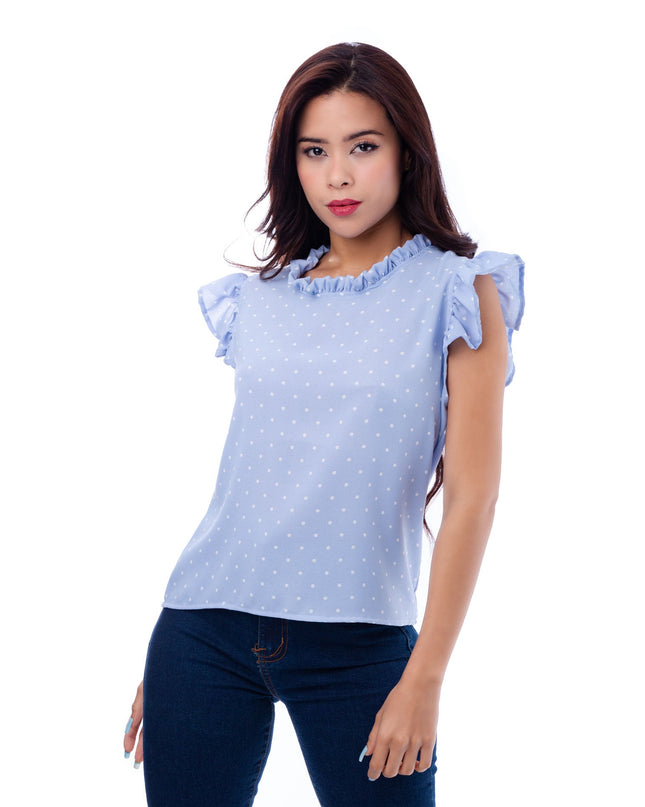 Blusa Vianell - Celeste - Tienda Nébula