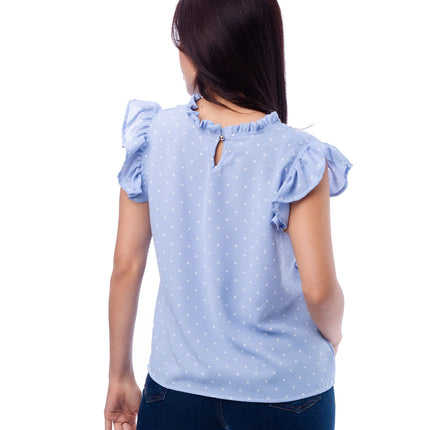 Blusa Vianell - Celeste - Tienda Nébula