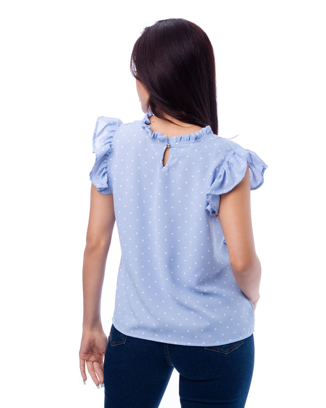 Blusa Vianell - Celeste - Tienda Nébula
