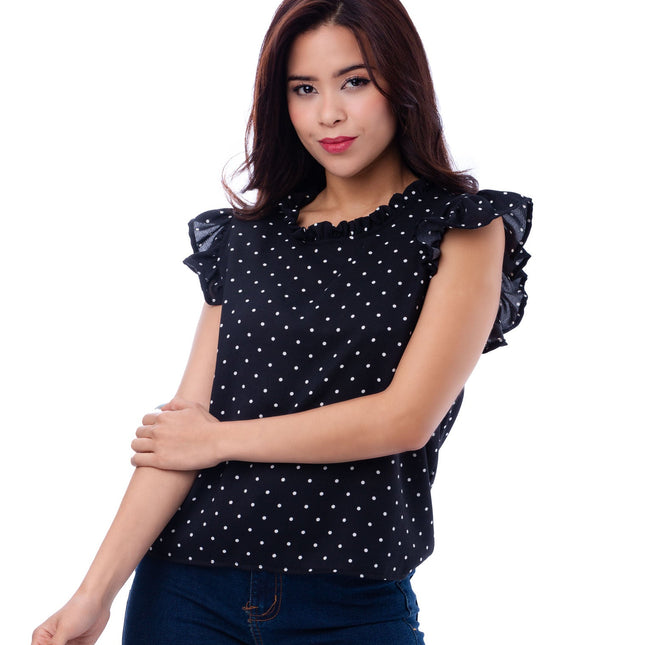 Blusa Vianell - Negro - Tienda Nébula