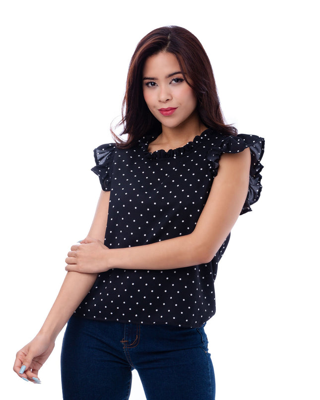 Blusa Vianell - Negro - Tienda Nébula