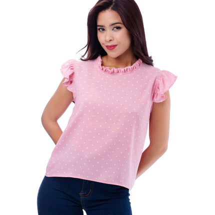 Blusa Vianell - Rosado - Tienda Nébula