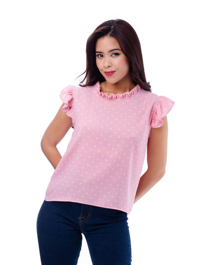 Blusa Vianell - Rosado - Tienda Nébula