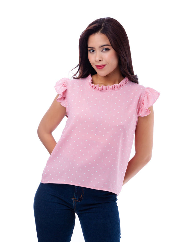 Blusa Vianell - Rosado - Tienda Nébula