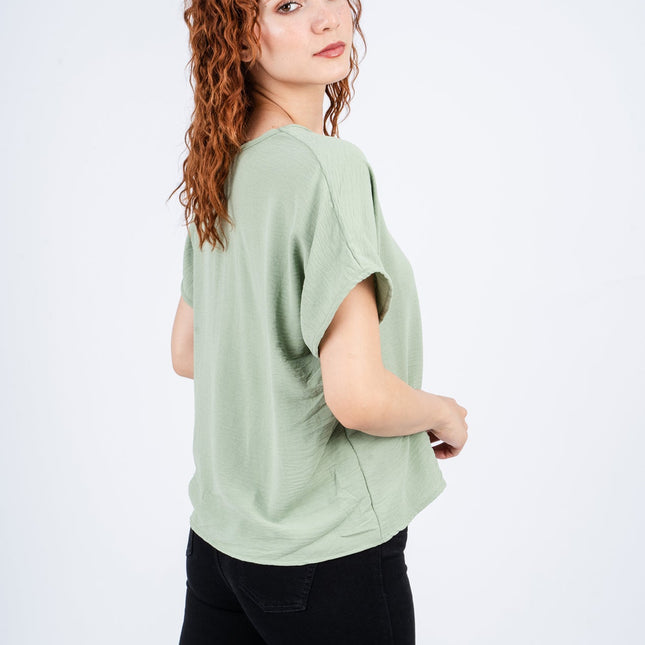 Blusa Viary - Verde Claro - Tienda Nébula