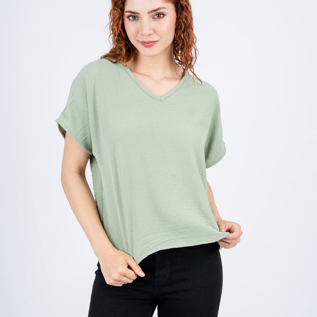 Blusa Viary - Verde Claro - Tienda Nébula